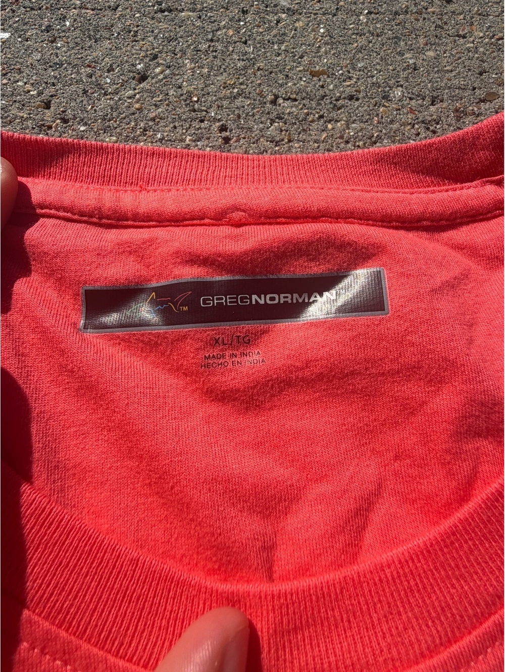 Greg Norman Red Short Sleeve Pocket T-Shirt Size XL - Picture 3 of 7